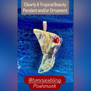 Bonnie’s Bling One Of A Kind Fused Glass Jewelry and Accessories to Wear.